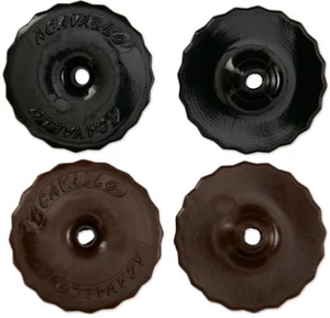 Acavallo Gel Bit Guards - Balance & Stabilise Bit - No Pinching - Black or Brown