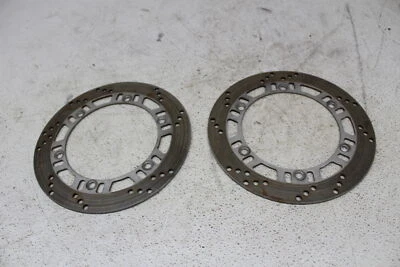 Kawasaki Ninja 750R ZX750F 1990 freno delantero izquierdo derecho rotores discos Foto 1 de 4