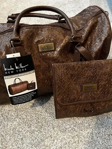 new NICOLE MILLER NEW YORK KRISTA COLLECTION 2 PC LADIES WEEKENDER SET - Picture 1 of 3