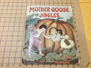 Vintage Original -- MOTHER GOOSE JINGLES 1918 - M A Donohue & co; cover off - Picture 1 of 9