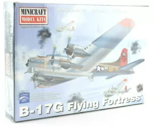 Minicraft B-17G Flying Fortress 1/144 Plastic Model Plane Kit 14761 - Picture 1 of 4