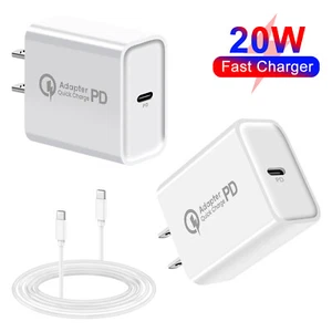 For Samsung Galaxy S24 S23 S22 Ultra Fast PD Wall Charger Plug Phone USB C Cable - Picture 1 of 38