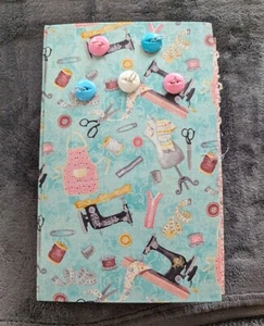 Handmade "Needleworks" Sewing Themed Cottagecore Junk Journal 100 Pages - Picture 1 of 10