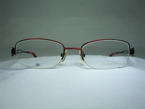Shiseido eyeglasses Titanium half rim frames square oval women NOS vintage rare - Picture 1 of 10