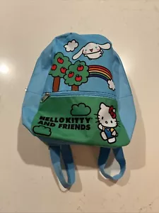 Mini Mochila Hello Kitty & Friends 10" Nylon - Azul Cinnamoroll - Imagen 1 de 2
