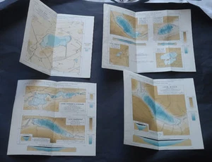 THE LOCHS OF THE CONON BASIN: Survey of Fresh Water Lochs in Scotland: Maps 1905 - Picture 1 of 9