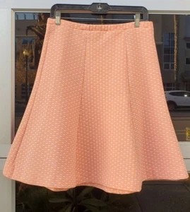 Vintage 50s 60s Harlequin MOD Pastel Pink Funky Skirt Extra Large Plus Size - Picture 1 of 10