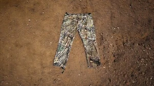 Shield Fused Cotton Mens 2X Pants Mens 6 Pocket Adjustable Camo Realtree Edge - Picture 1 of 12