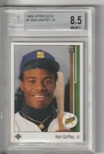 Ken Griffey Jr. 1989 cubierta superior #1 BGS 8,5 - Imagen 1 de 2