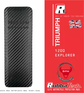 RubbaTech Triumph Tiger 1200 Explorer rubber tank pad - Picture 1 of 5
