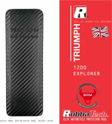 Almohadilla de goma para tanque RubbaTech Triumph Tiger 1200 Explorer Foto 1 de 4