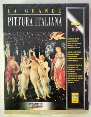LA GRANDE PITTURA ITALIANA -CD ROM-DE AGOSTINI MULTIMEDIA- SIGILLATO SUPERPREZZO - Immagine 1 di 2