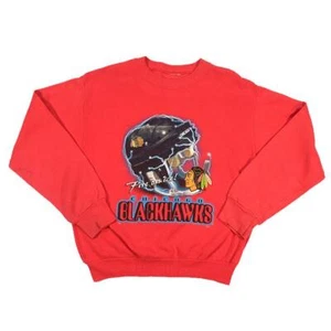 Vintage Chicago Blackhawks Big Graphic Crewneck - S - Picture 1 of 2