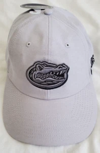 Florida Gators Adult Captivating Strapback Hat Ball Cap Gray Adjustable NWT - Picture 1 of 14