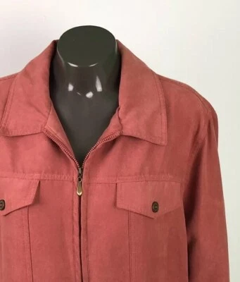 ALFRED DUNNER 长袖春季夏季夹克外套上衣 16W 胸围 49 英寸 — 第 1/4 张图片