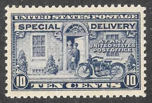 MNH 1922 Scott #E12** Special Delivery Stamp/PSE Certificate, cv $130 - Picture 1 of 4