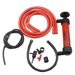 Siphon Fuel Transfer Pump Kit, Multi-Use Siphon Hand Pump for Liquid Transfer... - Picture 1 of 6