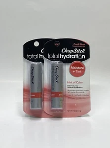 Chapstick Hidratación Total Hidratante + Tinte Toque de Color Rubor Coral (Paquete de 2) - Imagen 1 de 3