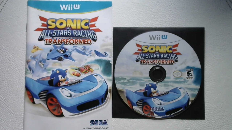 Sonic & All-Stars Racing Transformed (Nintendo Wii U, 2012) - Image 1 of 1