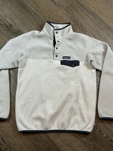 Patagonia Synchilla Long Sleeve Fleece Snap Pullover Jacket Adult Size Small - Picture 1 of 6