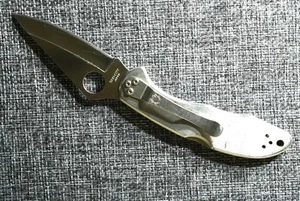 SPYDERCO V8-10 (7in) Pocket Knife SEKI CITY JAPAN - Picture 1 of 4