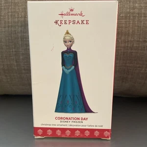 Hallmark 2017 Disney Frozen Elsa Ornament ~ Coronation Day - Picture 1 of 3