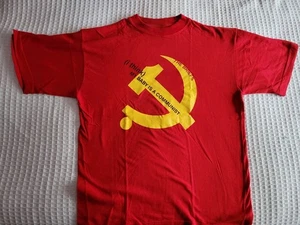 THE BRIEFS Vintage T-Shirt-MY BABY IS A COMMUNIST Size:M PUNK RAR! 2005 - Bild 1 von 5