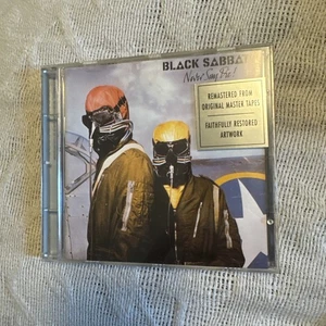 Black Sabbath 'Never Say Die!' 1996 remaster 9 Track cd + hype sticker - Picture 1 of 16