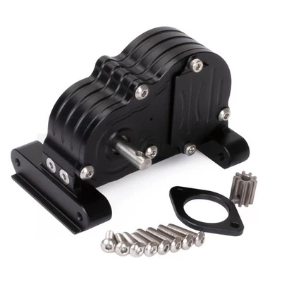 9T LCG Chassis Rails Aluminum Transmission Gearbox Kit For 1/10 RC Crawler Truck - Image 1 of 4