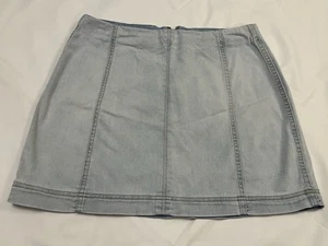 Wild Fable hellblau Denim Minirock Größe 10 - Bild 1 von 7