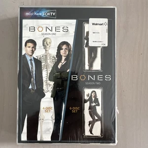Bones Season 1 and 2 Complete DVD Set Sealed READ - Imagen 1 de 4