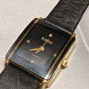 RADO MEN WATCH JUBILE 120.0281.3 HIGH-TECH CERAMICS Diamond Accents - Picture 1 of 9