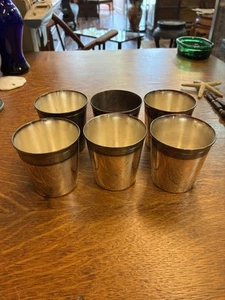 Chrstofle Julep Cups ? Set Of Six Good Condition French - Picture 1 of 9