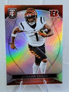 2024 Panini Totally Certified Ja'Marr Chase Mirror Card #21 Cincinnati Bengals - Picture 1 of 6
