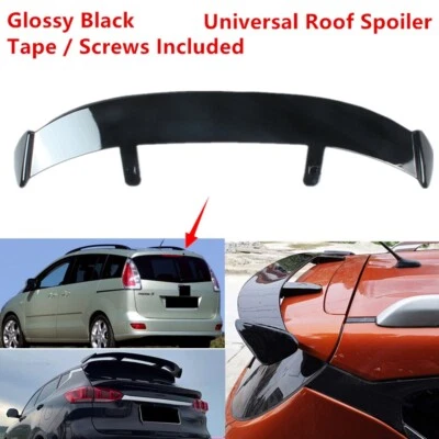 Fit For Mazda 5 06-10 Sport Style Rear Roof Spoiler Modified Wing ABS Black Trim - Image 1 of 4