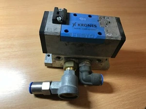 KRONES / FESTO 0-900-99-743-6 MAGNETVENTIL MDH-5/2-2-C-SA 696880 V208 NEU - Bild 1 von 5
