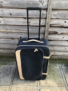 Salvador Bachillor Telescopic Handle 2 Wheels Luggage Suitcase Bag 60x40x35cm - Picture 1 of 7