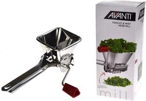 Avanti PARSLEY HERB CUTTER Mint Chopper Chop Mill Mincer Grinder Stainless Steel - Picture 1 of 5