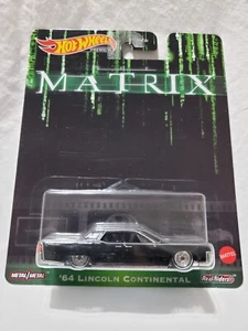 Hot Wheels Premium MATRIX '64 LINCOLN CONTINENTAL 2022 - piloti veri - nuovo di zecca! - Foto 1 di 3