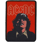 Men's AC/DC Angus Woven Patch Red