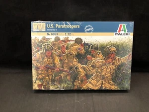 Italeri U.S. Paratroopers World War II - 1:72 Scale Plastic Model Kit 6063 - Picture 1 of 7