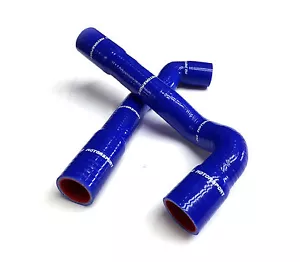 M2 MOTORSPORT BLAU SILIKON OBEN & UNTEN KÜHLER WASSERSCHLÄUCHE BMW E36 M3 Y3413 - Bild 1 von 1