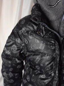 Happy Bear  Coat Yishion Youth Girls  M Black amazing journey  160/84a a13 - Picture 1 of 8