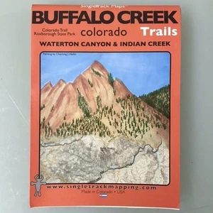 SingleTrack Maps BUFFALO CREEK Colorado Trails *Waterton Canyon/Indian Creek* - Picture 1 of 2