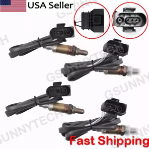 4pcs New O2 Oxygen Sensor Upstream & Downstream for 1999 Audi A6 A6 Quattro 2.8L - Picture 1 of 7