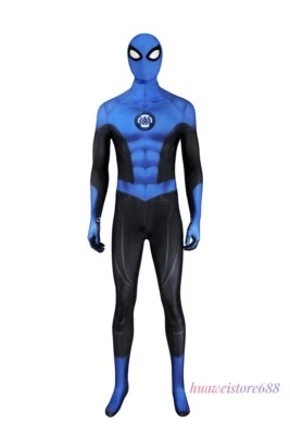 Traje azul Spiderman Disfraz Mono Juegos con disfraces Spider-Man2  Foto 1 de 4