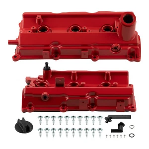 2PCS Valve Cover Set w/ Gasket & Cap for Nissan 350Z Infiniti FX35 G35 M35 03-08 - Picture 1 of 10