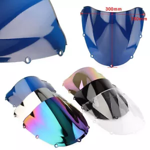 Smoke Motorcycle Front Windshield Windscreen Shield For Honda CBR954RR 2002-2003 - Picture 1 of 11