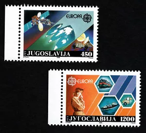 OPC 1988 Jugoslawien Europa Satz Sc#1892-3 postfrisch 40972 - Bild 1 von 1