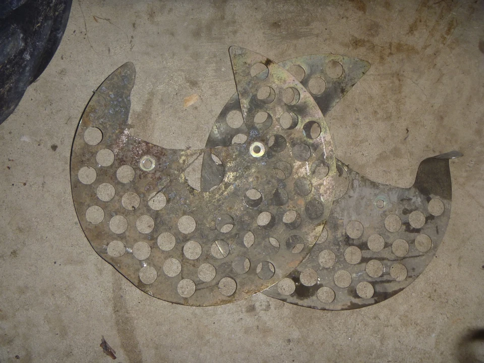 Protectores de rotor de freno delantero OEM FACTORY 99-04 Yamaha YFM250 250 Bear Tracker 2x4 Foto 1 de 1